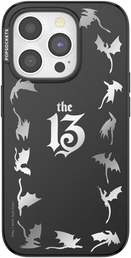 PopSockets iPhone 15 Pro Phone Case with MagSafe, Wireless Charging Compatible, Dragon - The 13