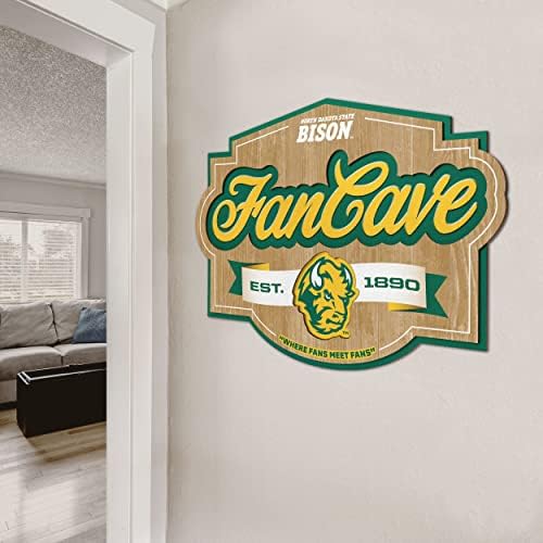YouTheFan NCAA Officially-licensed FanCave 3D wall art - ready-to-hang, 3D multi-layered construction - floating wall mount design - Perfect fan gift