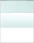 Compuchecks Blank Check Paper - 500 Pack - Computer Security Business Checks, QuickBooks & Laser Printer Compatible - Check On top, Voucher On Bottom - Check Paper Size 8 1/2-11 - Green Diamond