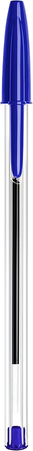 BIC Cristal Original Ball Pens Medium Point (1.0 mm) - Blue, Box of 150 [Amazon Exclusive]