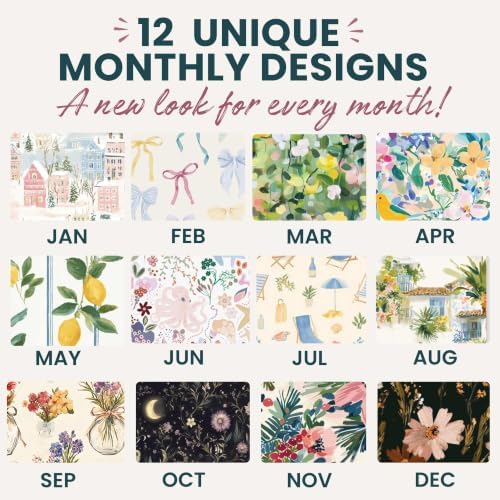 bloom daily planners 2027 Hanging Wall Calendar (January through December 2027) - Large 11” x 17” Monthly Calendar for Home or Office - Seasonal