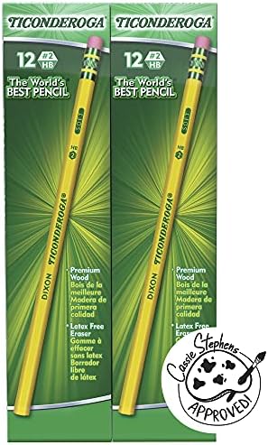 Ticonderoga My First Tri-Write Wood-Cased Pencils (36 Count) Wood-Cased Pencils (96 Count)
