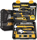 Hi-Spec Home Garage DIY Tool Kit Car Bike and Household Repairs with Case