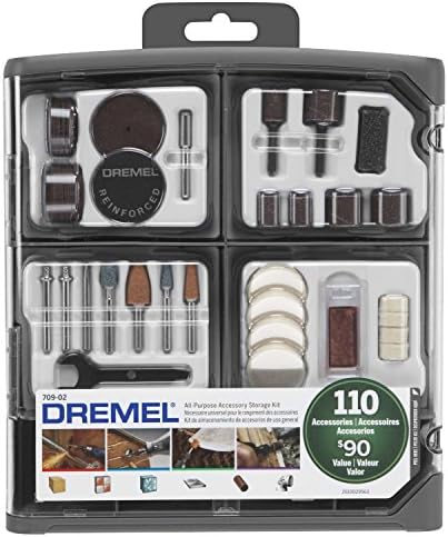 Dremel Rotary Tool Accessory Kit, 110-Pieces