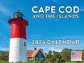 Cape Cod Calendar 2026 Nantucket Marthas Vineyard Wall 12 Month Monthly MA Scenic Souvenirs Themed Gifts | American Made In The USA