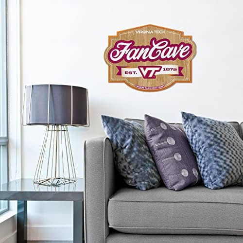 YouTheFan NCAA Officially-licensed FanCave 3D wall art - ready-to-hang, 3D multi-layered construction - floating wall mount design - Perfect fan gift