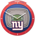 YouTheFan NFL New York Giants StadiumView 3D Wall Clock