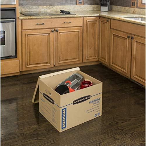 Bankers Box 20-Pack Medium Classic Moving Boxes with Reinforced Handles
