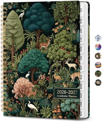 ZOTIA Planner 2026-2027 Jul 2026-Jun 2027 Academic Monthly & Weekly Planner
