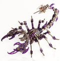 3D Metal Puzzles for Adults, Metal Model Kits Scorpion Metal Building Kit