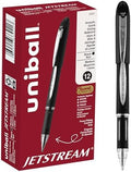uniball™ Jetstream Ballpoint Pens, Medium Point (1.0mm), Black, 12 Pack