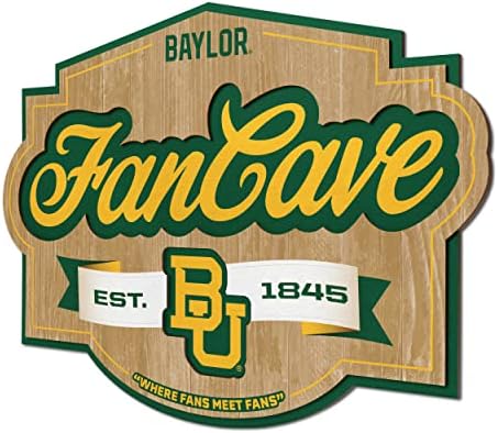 YouTheFan NCAA Officially-licensed FanCave 3D wall art - ready-to-hang, 3D multi-layered construction - floating wall mount design - Perfect fan gift