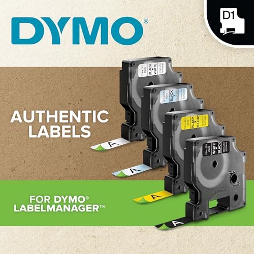 DYMO Desktop Label Maker | LabelManager 210D All-Purpose Portable Label Maker, Easy-to-Use, One-Touch Smart Keys, QWERTY Keyboard, Large Display, For Home & Office Organization