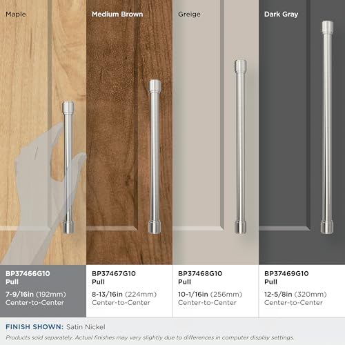 Amerock 7-9/16" Faircrest Satin Nickel Drawer Pull
