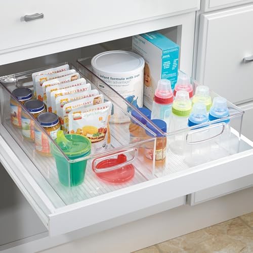 iDesign Stackable Storage Bin - Clear