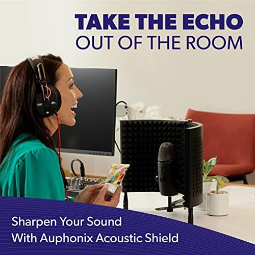 PRO Isolation Shield - Microphone Reflection Filter for Recording - Mic Studio Equipment