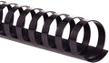 GBC Binding Spines / Spirals / Coils, 1" Diameter, 225 Sheet Capacity, CombBind, Black, 100 Pack (4000118)
