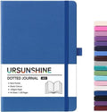 Dotted Journal/Notebook - Dot Grid Hard Cover Notebook, 5.3'' x 8.26''
