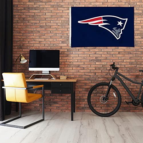 NFL Rico Industries Standard 3' x 5' Banner Flag Single Sided - Indoor or Outdoor - Home Décor