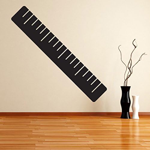 Office Supplies Wall Decals Stickers ID001, Black, 48 Inches