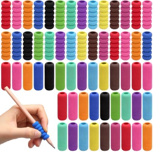 96 Pcs Foam Pencil Grips for Handwriting Ergonomic Pencil Holder