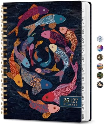 ZOTIA Planner 2026-2027 Jul 2026-Jun 2027 Academic Monthly & Weekly Planner