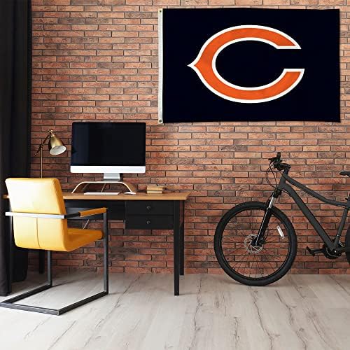 NFL Rico Industries Standard 3' x 5' Banner Flag Single Sided - Indoor or Outdoor - Home Décor