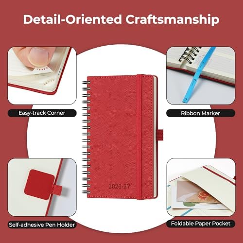 Planner 2026-2027 Daily Daily Weekly and Monthly,6.5"x3.75"