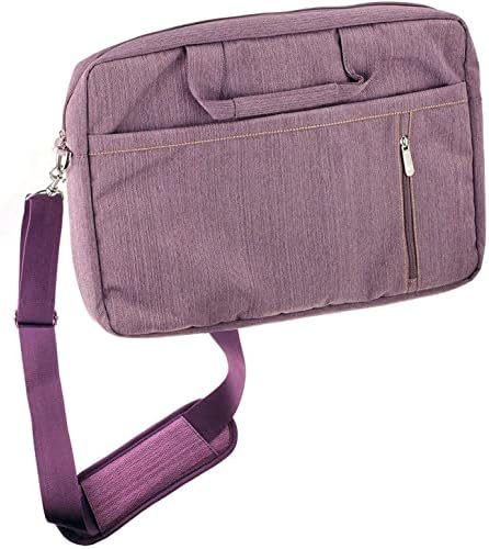 Navitech Purple Water Resistant Graphics Tablet Bag - Compatible with Richgv 13.5 Inch Colorful LCD Writing Tablet
