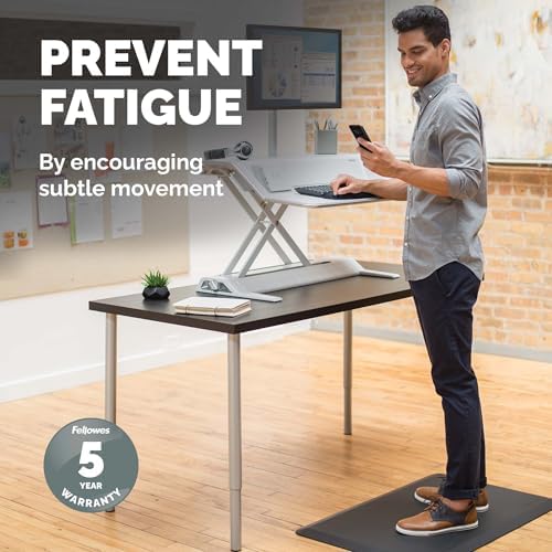 Fellowes Anti-Fatigue Wellness Mat (8707002), Black
