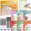 Magic Grooved Practice Copybook for Kids 3-8，6 Handwriting Practice Books