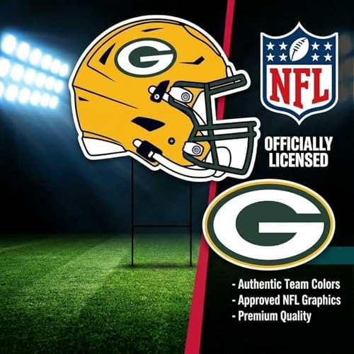 NFL Logo & Helmet 2 Pack Yard Sign Set