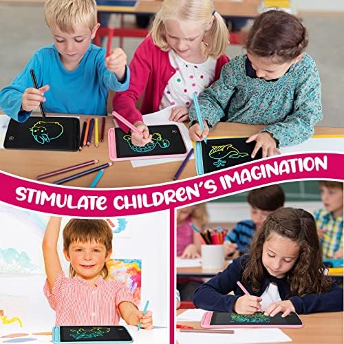 Zhehao 12 Pcs LCD Writing Tablet for Kid 6.5'' Doodle Board Drawing Tablet