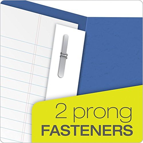 Oxford Twin Pocket Folders with Fasteners, Letter Size, Royal Blue, 25 per Box (57712)