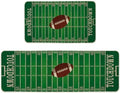 Artoid Mode Touch Down American Football Court Kitchen Mats Set of 2, Rugby Boy Home Decor Low-Profile Kitchen Rugs for Floor - 17x29 and 17x47 Inch