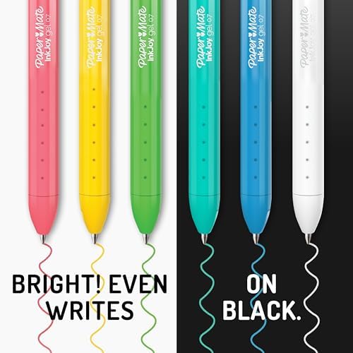 Paper Mate InkJoy Gel Pens Ultimate Pack, Retractable, Featuring Classic, Bright!, and Metallic Inks, Assorted Colors, 30 Count - Writing, Note-Taking, Teacher Supplies, Back to School