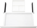 Under Desk Storage Drawer, 15.5Inch Shallow Under Desk Drawer Organizer