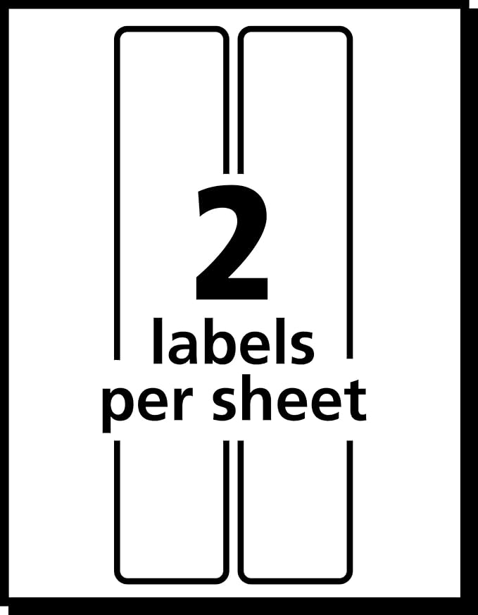 Avery Postage Meter Labels for Personal Post Office, 1-25/32" x 6", White, 60 Mail Meter Labels (05289), (Pack of 3)