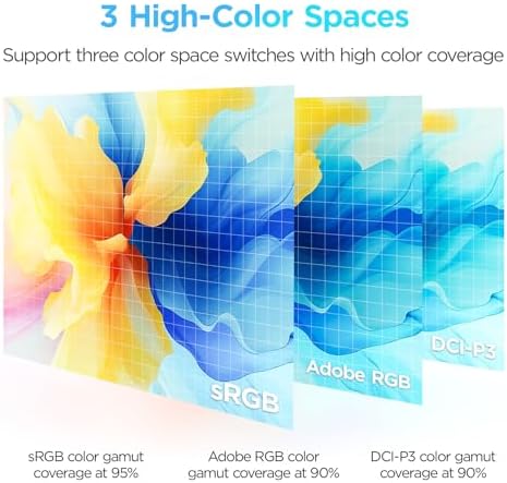 UGEE UE12 11.6 inch Drawing Tablet with Screen, Graphic Tablet with Full-Laminated Screen, 124% sRGB Color Gamut, Battery-Free Stylus & 8 Shortcut Keys, Drawing Pad Compatible with Windows/Mac/Android