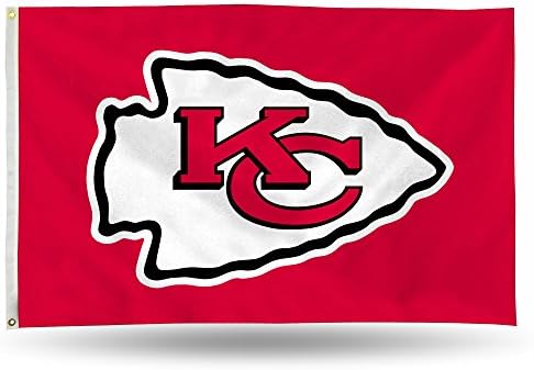 NFL Rico Industries Standard 3' x 5' Banner Flag Single Sided - Indoor or Outdoor - Home Décor