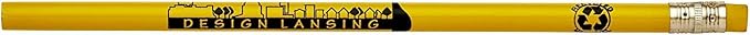 Pencil Guy Promotional Personalized Imprinted Pencils, Yellow