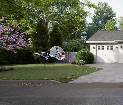 NFL Logo & Helmet 2 Pack Yard Sign Set