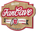 YouTheFan NCAA Officially-licensed FanCave 3D wall art - ready-to-hang, 3D multi-layered construction - floating wall mount design - Perfect fan gift