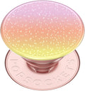 PopSockets Adhesive Phone Grip, Holder- Aura Sunrise | Secure Comfortable Hold, Anti-Drop, Kickstand, Purple, Aura, Rainbow, Colorful