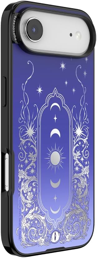 PopSockets iPhone 17 Air Phone Case with MagSafe, Wireless Charging Compatible, Bookish - Mirror Curse Breaker