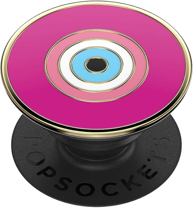 PopSockets Adhesive Phone Grip, Holder, Phone Stand, Evil Eye - Enamel Evil Eye Lover