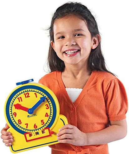 Learning Resources Primary Time Teacher Jr. 12 Hour Learning Clock
