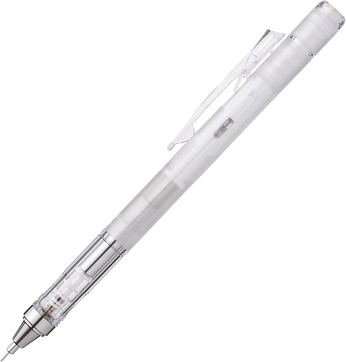 Tombow Mechanical Pencil MONO Graph 0.3 mm Transparent HB with Shake Mechanism Fine Lead Pencil Refillable Eraser Ideal for Fine Lines [SH-MG20-R3]