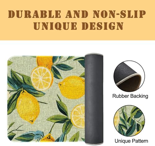 Kitchen Rugs and Mats,Washable Non-Slip Floor Mats Door Mat