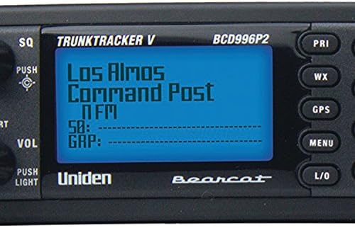 Uniden BCD996P2 Digital Mobile TrunkTracker V Scanner, 25,000 Dynamically Allocated Channels, Close Call RF Capture Technology, 4-Line Alpha Display, Base/Mobile Design, Phase 2